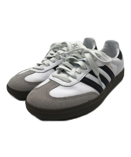 adidas（アディダス）adidas (アディダス) SAMBA ローカットスニーカー　B75806 ホワイト×ブラック サイズ:23.5cmの古着・服飾アイテム