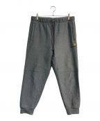 Carhartt WIPカーハート）の古着「AMERICAN SCRIPT JOGGING PANT」｜グレー