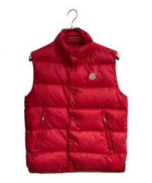 MONCLER（モンクレール）の古着「ナイロンダウンベスト　43330/50/68959」｜レッド