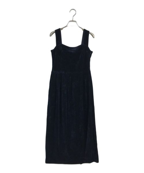 Ron Herman（ロンハーマン）Ron Herman (ロンハーマン) Velour Gather Dress　3410300328 ネイビー サイズ:XSの古着・服飾アイテム