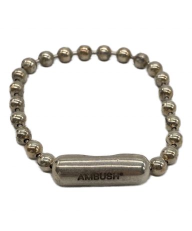 [中古]AMBUSH(アンブッシュ)のメンズ アクセサリー ボールチェーンブレスレット　 SILVER925　シルバー