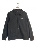 stussyステューシー）の古着「Classic Coach Jacket」｜ブラック