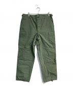 WTAPSダブルタップス）の古着「WMILL-TROUSER 01　22SS TROUSERS/NYCO.RIPSTOP　WVDT-PTM01　リップストップカーゴトラウザー」｜オリーブ