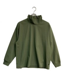 DAIWA PIER39（ダイワ ピア39）の古着「TECH TURTLE NECK TEE L/S　BE-32023W　23AW」｜オリーブ