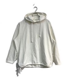 AURALEE（オーラリー）の古着「LIGHT FLOWY SWEAT PARKA　A22SP01LU　22SS」｜ホワイト