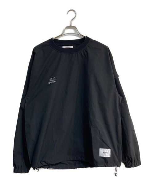 WTAPS（ダブルタップス）WTAPS (ダブルタップス) SMOCK/LS/POLY.RIPSTOP　221BRDT-SHM04　22SS ブラック サイズ:4の古着・服飾アイテム