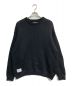 WTAPS（ダブルタップス）の古着「ARMT SWEATER　22MADT-KNM02　22AW」｜ブラック