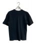 COMME des GARCONS HOMME (コムデギャルソン オム) 鹿の子ドットTシャツ　AD2000 田中オム  ブラック サイズ:-：5000円