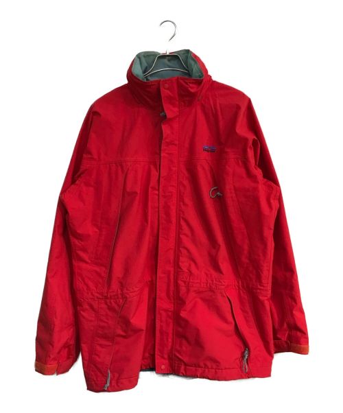 Patagonia（パタゴニア）Patagonia (パタゴニア) リキッドスカイジャケット　83590　GORE-TEX　00s　2001年製 レッド サイズ:Lの古着・服飾アイテム