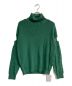 Ameri VINTAGE（アメリヴィンテージ）の古着「CONNECT TURTLE NECK KNIT　018110650」｜グリーン