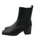 RIM.ARK (リムアーク) Square toe side gore boots　460DAL55-0240 ブラック サイズ:38：9000円