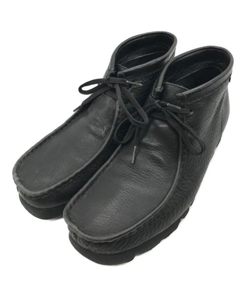 CLARKS（クラークス）CLARKS (クラークス) WallabeeBT GTX　ワラビーブーツ　261625187095　GORE-TEX ブラック サイズ:UK9 1/2の古着・服飾アイテム