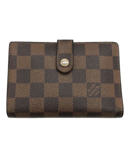 LOUIS VUITTON（ルイ ヴィトン）LOUIS VUITTON (ルイ ヴィトン) 2つ折り財布　ポルトフォイユ・ヴィエノワ　N61674　ダミエ ブラウンの古着・服飾アイテム