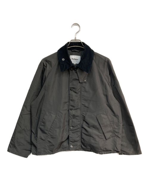 Barbour（バブアー）Barbour (バブアー) SHIPS (シップス) TRANSPORT　2101033　トランスポート　ナイロンジャケット グレー サイズ:Mの古着・服飾アイテム