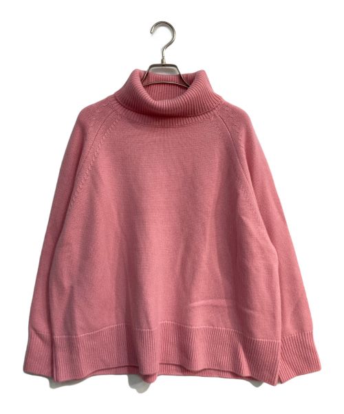 ebure（エブール）EBURE (エブール) Ron Herman (ロンハーマン) Low gauge Cashmere Turtle Knit　3810800394 ピンク サイズ:38 未使用品の古着・服飾アイテム