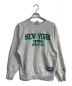 Champion（チャンピオン）の古着「リバースウィーブスウェット　90s　刺繍タグ　NEW YORK JETS」｜グレー