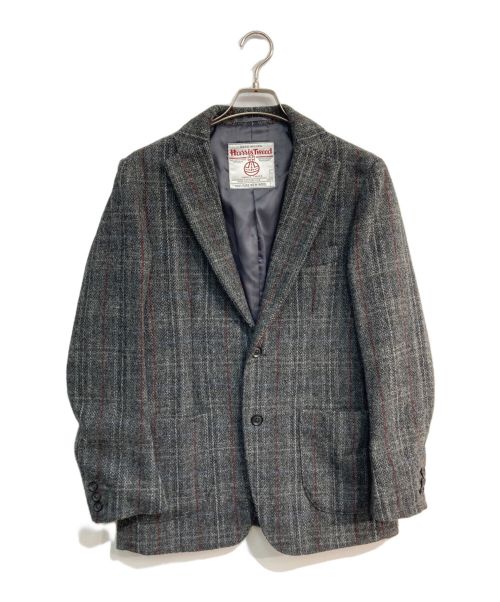 ROSSO（ロッソ）ROSSO (ロッソ) Harris Tweed (ハリスツイード) ツイードテーラードジャケット　RA67-17M016 グレー サイズ:Mの古着・服飾アイテム