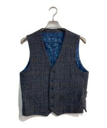 Psycho Bunny×Harris Tweed（サイコ バニー×ハリスツイード）の古着「ツイードジレ　271204」｜グレー