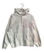 SUPREMEシュプリーム）の古着「Reflective Hooded Sweatshirt」｜ホワイト