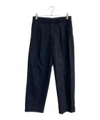 FARAHファーラー）の古着「One Tuck Side Adjustable Pants FR0302-M4001　s」｜ネイビー