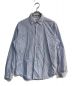 Maison Margiela（メゾンマルジェラ）の古着「ストライプシャツ　S50DL0493 S54838」｜ホワイト×ブルー