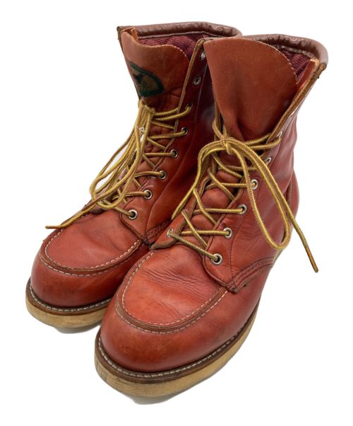 RED WING（レッドウィング）RED WING (レッドウィング) 8ホールワークブーツ　02003 ブラウン サイズ:8EEの古着・服飾アイテム