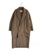 TODAYFULトゥデイフル）の古着「Wool Over Coat ウールオーバーコート 12220009」｜ブラウン