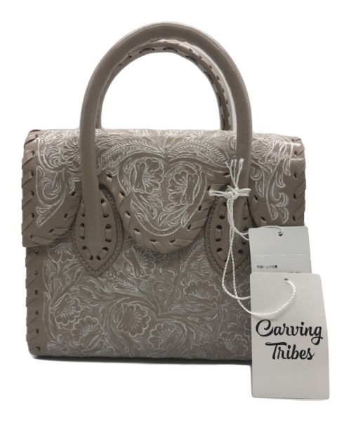 Carving Tribes（カービングトライブス）Carving Tribes (カービングトライブス) Mini RS Bag23AW2　0423382608 ベージュ サイズ:-の古着・服飾アイテム