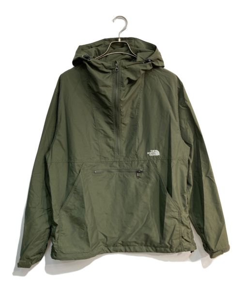 THE NORTH FACE（ザ ノース フェイス）THE NORTH FACE (ザ ノース フェイス) コンパクトアノラック　NP22333 オリーブ サイズ:XLの古着・服飾アイテム