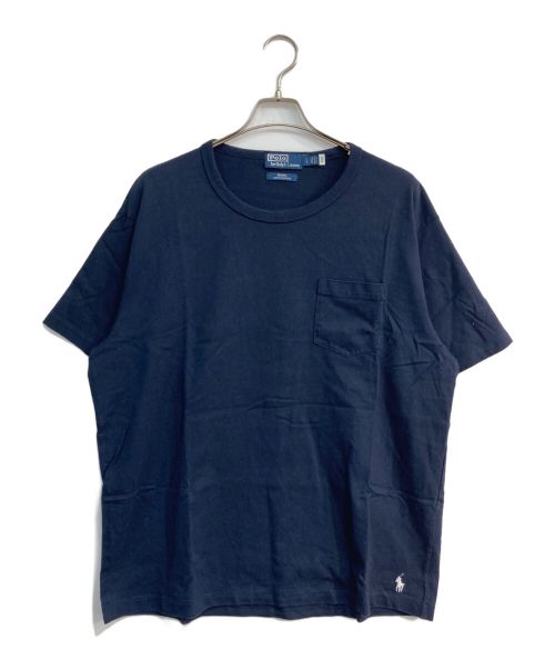 POLO RALPH LAUREN（ポロ・ラルフローレン）POLO RALPH LAUREN (ポロ・ラルフローレン) BEAMS (ビームス) ポケットTシャツ ネイビー サイズ:Lの古着・服飾アイテム