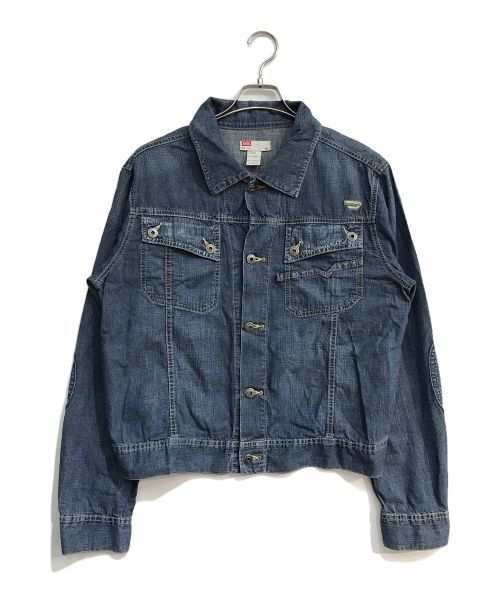 DIESEL（ディーゼル）DIESEL (ディーゼル) デニムジャケット インディゴ サイズ:XXLの古着・服飾アイテム