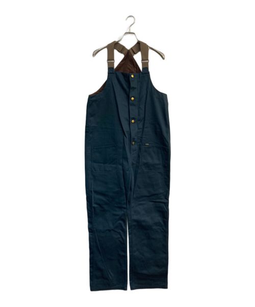 BLUCO WORK GARMENT（ブルコ ワーク ガーメント）BLUCO WORK GARMENT (ブルコ ワーク ガーメント) オーバーオール　OL-150-020 ネイビー サイズ:Lの古着・服飾アイテム