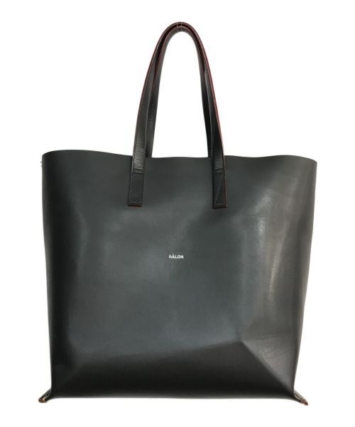 hALON（アーロン）hALON (アーロン) WEEKDAY SQ-TOTE ブラックの古着・服飾アイテム