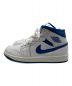 NIKE (ナイキ) AIR JORDAN 1 MID SE FN5215-141 ホワイト×ブルー サイズ:27cm 未使用品：15000円