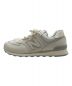 NEW BALANCE (ニューバランス) ローカットスニーカー　ML574WP2 アイボリー サイズ:28.5cm 未使用品：8000円