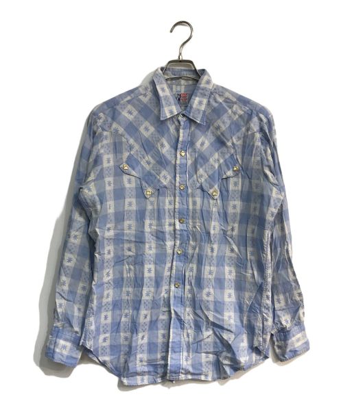 LEVI'S（リーバイス）LEVI'S (リーバイス) ウエスタンシャツ ブルー サイズ:-の古着・服飾アイテム