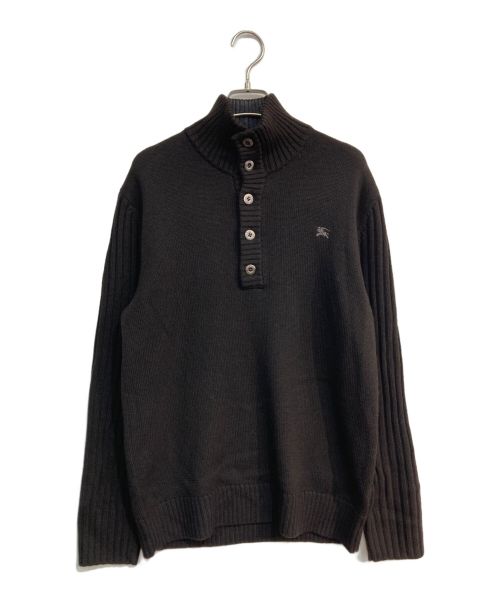 BURBERRY BLACK LABEL（バーバリーブラックレーベル）BURBERRY BLACK LABEL (バーバリーブラックレーベル) ニット ブラウン サイズ:Lの古着・服飾アイテム