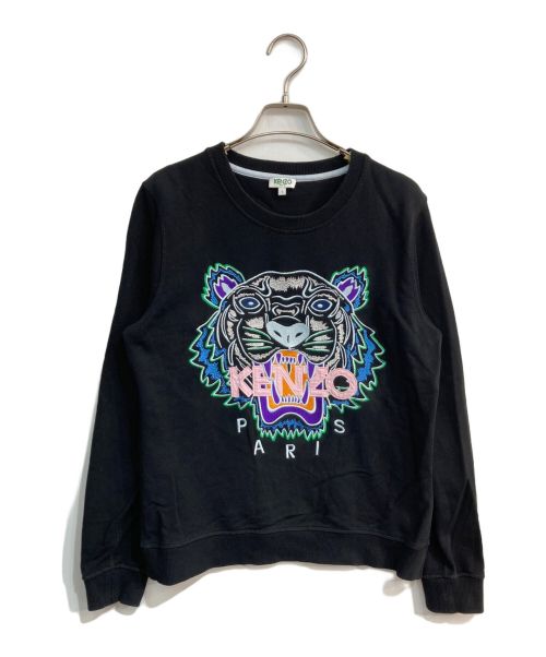 KENZO（ケンゾー）KENZO (ケンゾー) タイガースウェット　F852SW7054XA ブラック サイズ:Lの古着・服飾アイテム