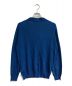 JOHN SMEDLEY (ジョンスメドレー) MARGARET HOWELL (マーガレットハウエル) Vネックカーディガン　579-716002 ブルー サイズ:L：8000円