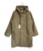 MACKINTOSH PHILOSOPHYマッキントッシュフィロソフィー）の古着「フリースボンディングツイル TIVERTON HOOD　22AW 　H1C84-830-46」｜ベージュ