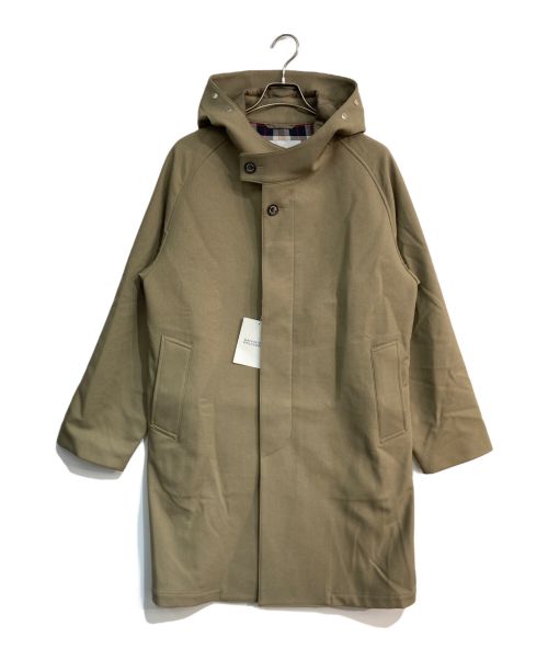 MACKINTOSH PHILOSOPHY（マッキントッシュフィロソフィー）MACKINTOSH PHILOSOPHY (マッキントッシュフィロソフィー) フリースボンディングツイル TIVERTON HOOD　22AW 　H1C84-830-46 ベージュ サイズ:40 未使用品の古着・服飾アイテム