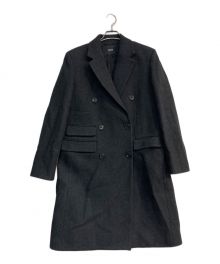 theory（セオリー）の古着「Circle Wool Tailored DB Coat　01-3309604」｜グレー