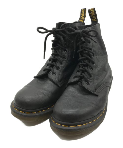 Dr.Martens（ドクターマーチン）Dr.Martens (ドクターマーチン) PASCAL 8ホールブーツ ブラック サイズ:UK7の古着・服飾アイテム