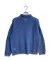 YOKE (ヨーク) MESH KNITTED BUTTONED CARDIGAN　メッシュニットカーディガン　	24SS 　YK24SS0676S ブルー サイズ:2：30000円