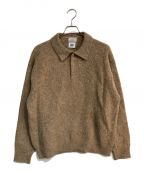 EVCONエビコン）の古着「JAMIESON’S KNIT POLO　23AW　223-91203」｜ベージュ