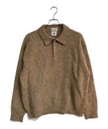 EVCON（エビコン）の古着「JAMIESON’S KNIT POLO　23AW　223-91203」｜ベージュ