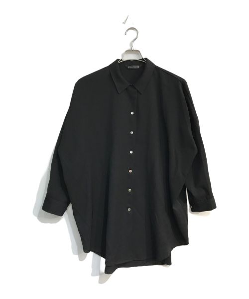 mizuiro-ind（ミズイロインド）mizuiro-ind (ミズイロインド) オーバーサイズシャツ ブラック サイズ:-の古着・服飾アイテム