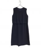 theoryセオリー）の古着「Classic Crepe Tank Layer DR A」｜ネイビー