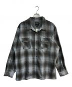 PENDLETONペンドルトン）の古着「BOARD SHIRT　オンブレチェック 　RA790-32497」｜グレー