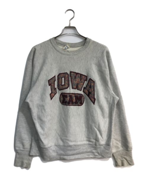 Champion（チャンピオン）Champion (チャンピオン) リバースウィーブスウェット　80s トリコタグ IOWA グレー サイズ:Lの古着・服飾アイテム